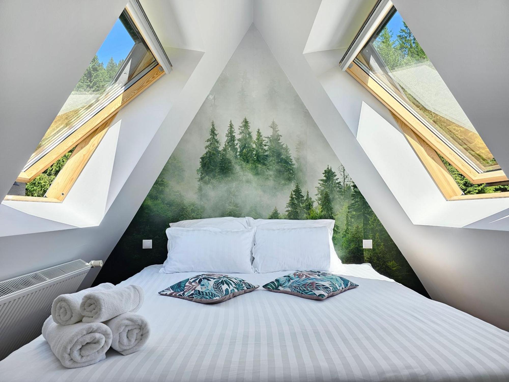 Cabana Cozy Cabin A Frame Topliţa Esterno foto