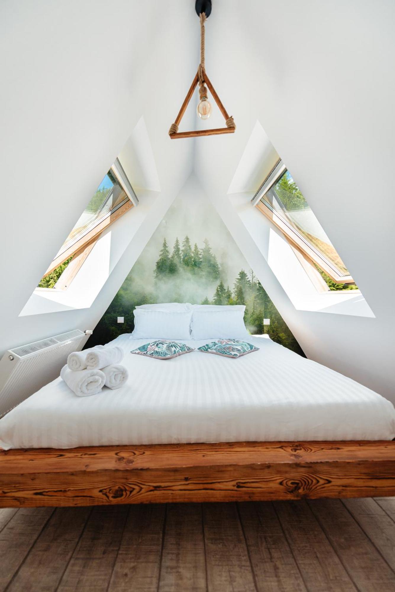 Cabana Cozy Cabin A Frame Topliţa Esterno foto