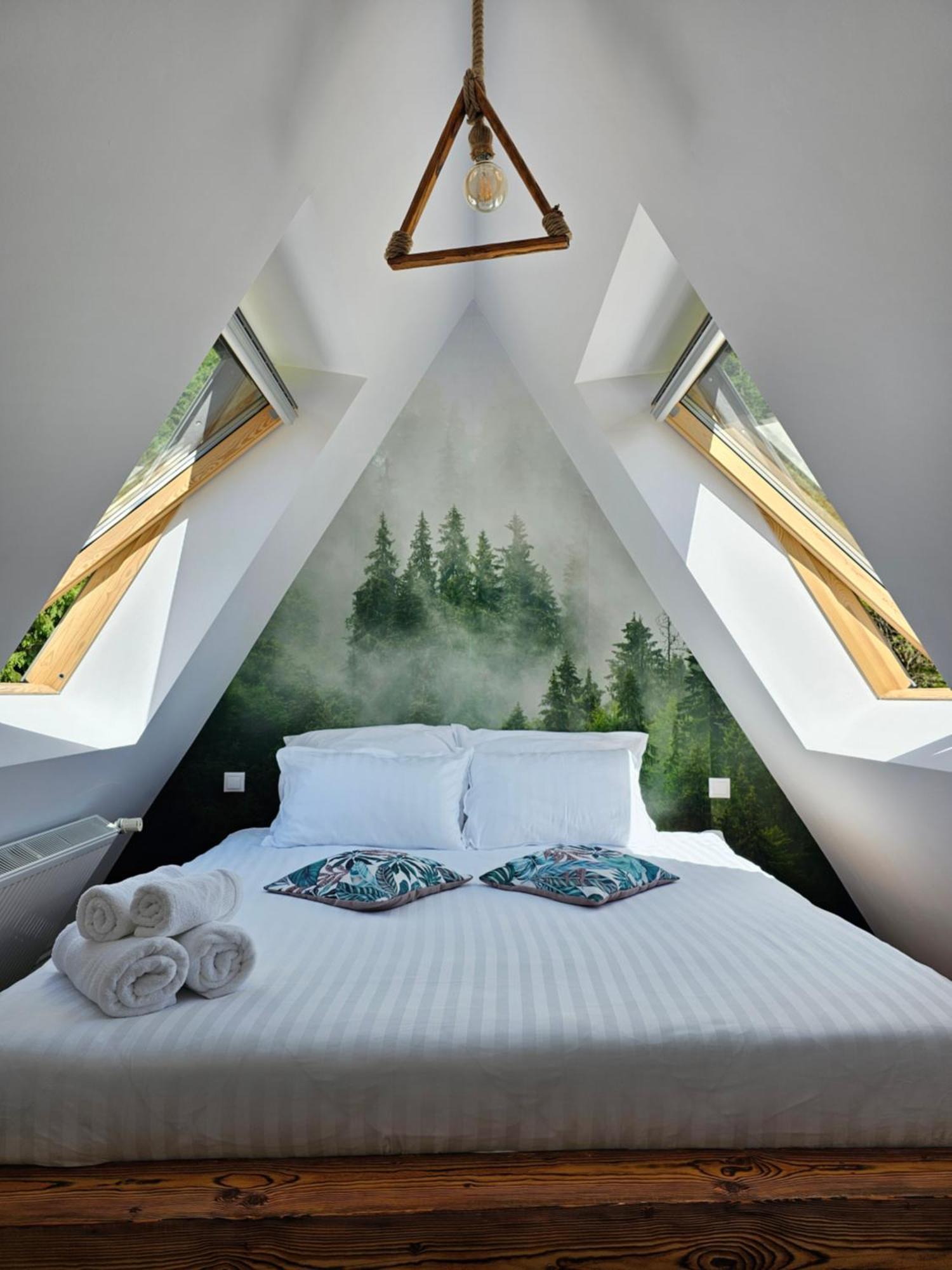 Cabana Cozy Cabin A Frame Topliţa Esterno foto